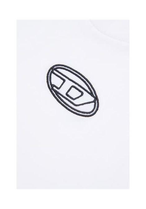 T-shirt crop con logo DIESEL KIDS | J02428 00YI9K100